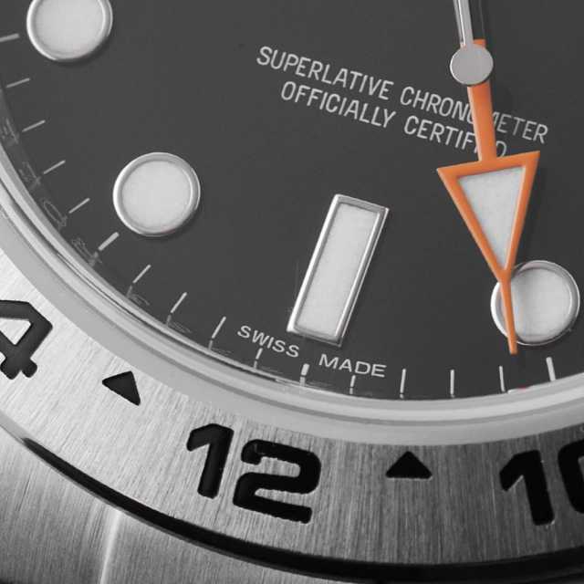 SALE! CITIZEN ブラック クロノグラフ腕時計 216570 ブラック ROLEX（ロレックス）エクスプローラーII 中古