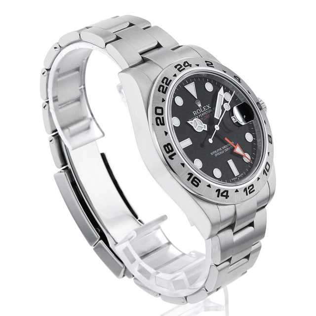 SALE! CITIZEN ブラック クロノグラフ腕時計 216570 ブラック ROLEX（ロレックス）エクスプローラーII 中古