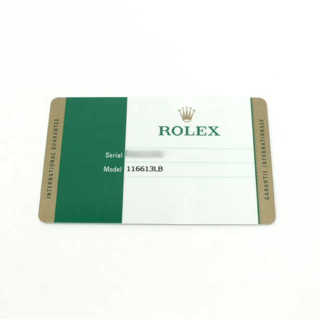 ロレックス サブマリーナ 116613LB メンズ 中古