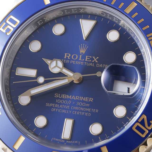 ロレックス サブマリーナ 116613LB メンズ 中古