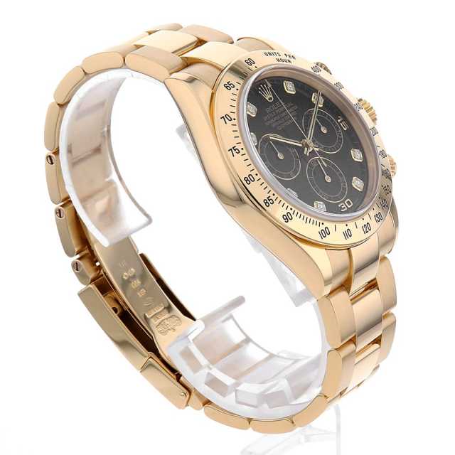 116528G ブラック ROLEX（ロレックス）コスモグラフ デイトナ 8P