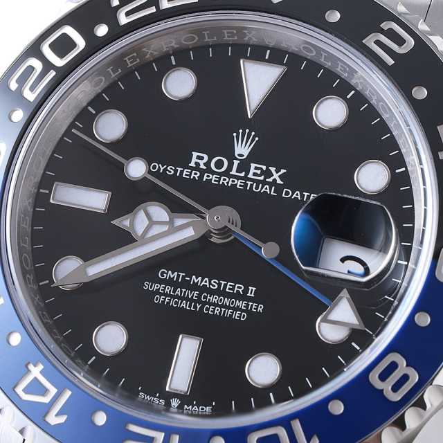 126710BLNR ブラック ROLEX（ロレックス）GMTマスターII 中古