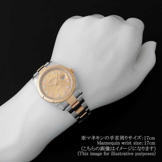 126333G シャンパン ROLEX（ロレックス）デイトジャスト41 10Pダイヤ