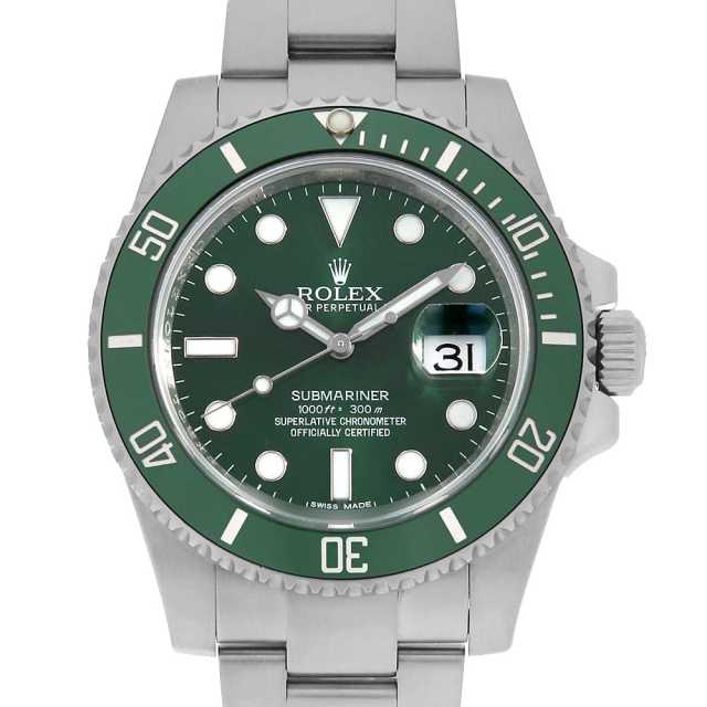 ロレックス サブマリーナ 116610LV メンズ 中古
