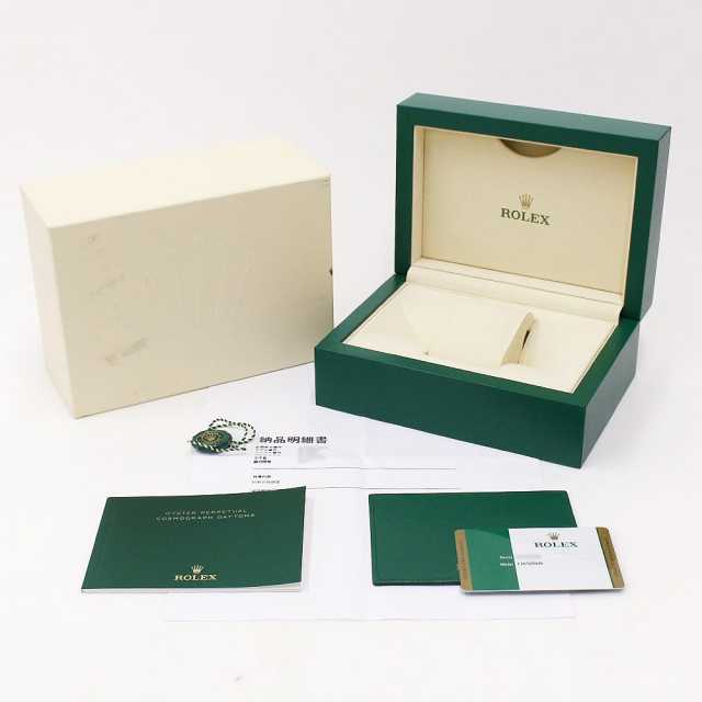 正規品　ロレックス　デイトナ　箱　ROLEX DAYTONA 116500 トケマー:ロレックス デイトナ 116500LN 国内正規 フル駒 購入後保管品