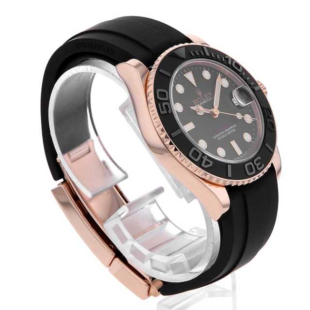 かぶ出品 268655 ブラック ROLEX（ロレックス）ヨットマスター37 中古 | 東京