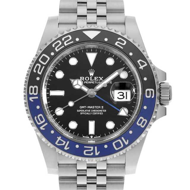 ロレックス GMTマスター 126710BLNR メンズ 中古