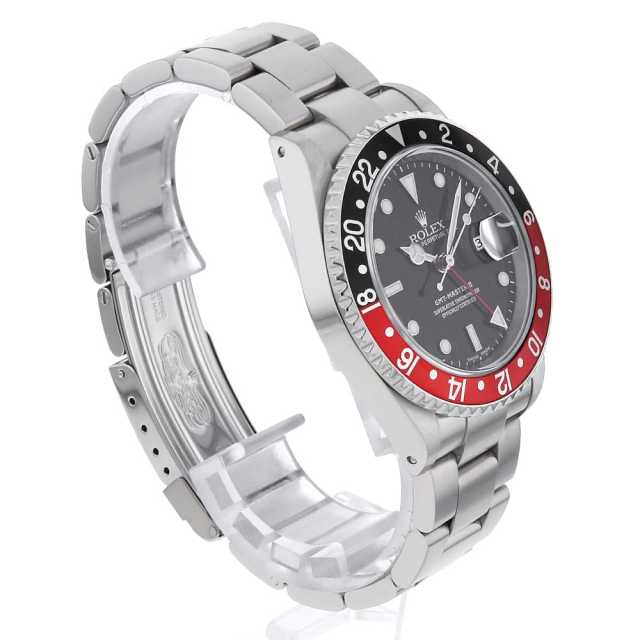 16710 ブラック ROLEX（ロレックス）GMTマスターII 黒赤ベゼル 中古