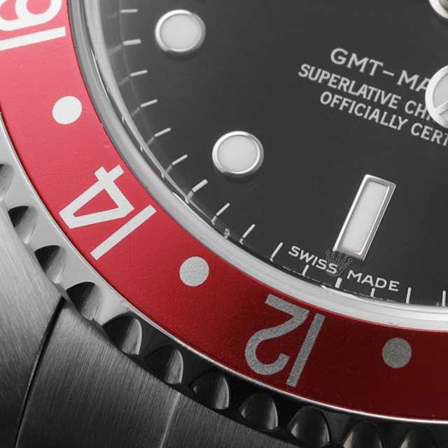 16710 ブラック ROLEX（ロレックス）GMTマスターII 赤青ベゼル 中古