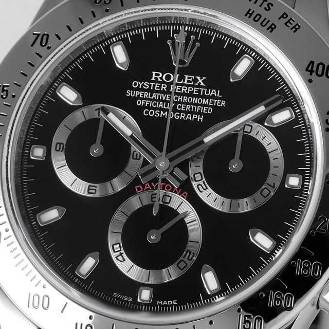 116520 ブラック ROLEX（ロレックス）コスモグラフ デイトナ 中古