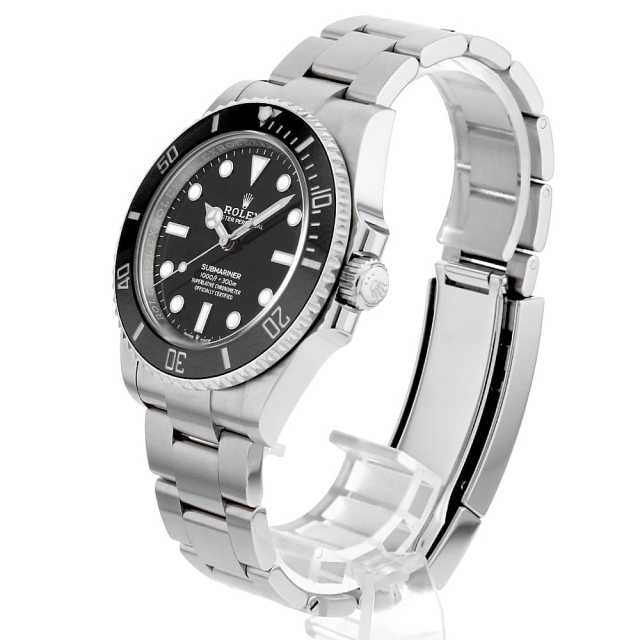 124060 ブラック ROLEX（ロレックス）サブマリーナ ノンデイト 中古