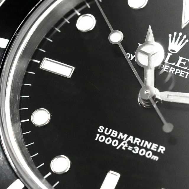 14060 ブラック ROLEX（ロレックス）サブマリーナ ノンデイト 中古