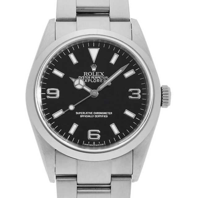 114270 ブラック ROLEX（ロレックス）エクスプローラーI 中古 | 東京