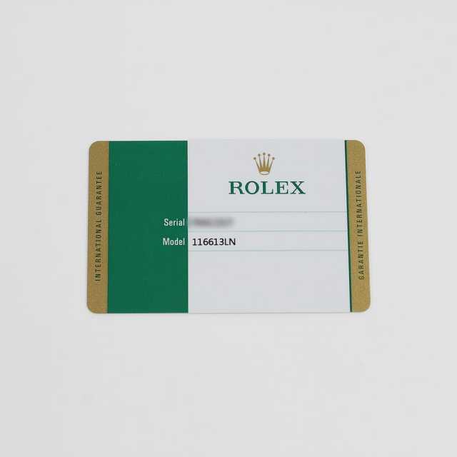 ROLEX Submariner 116613LN Men's Used