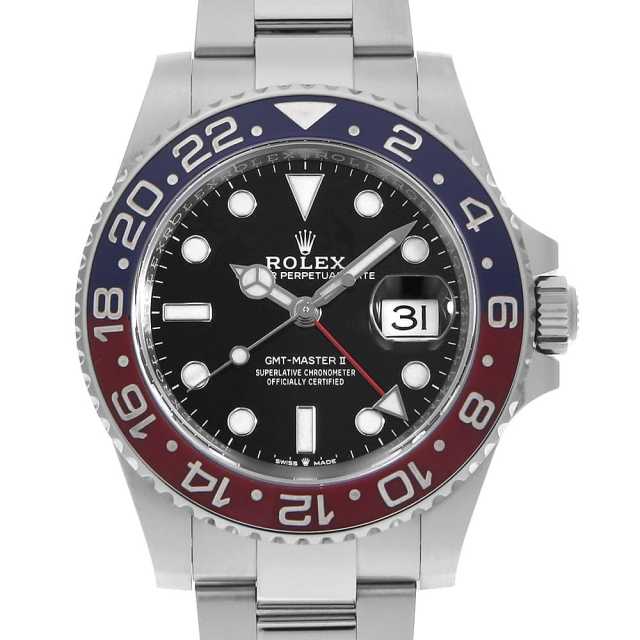 ロレックス GMTマスター 126710BLRO メンズ 中古