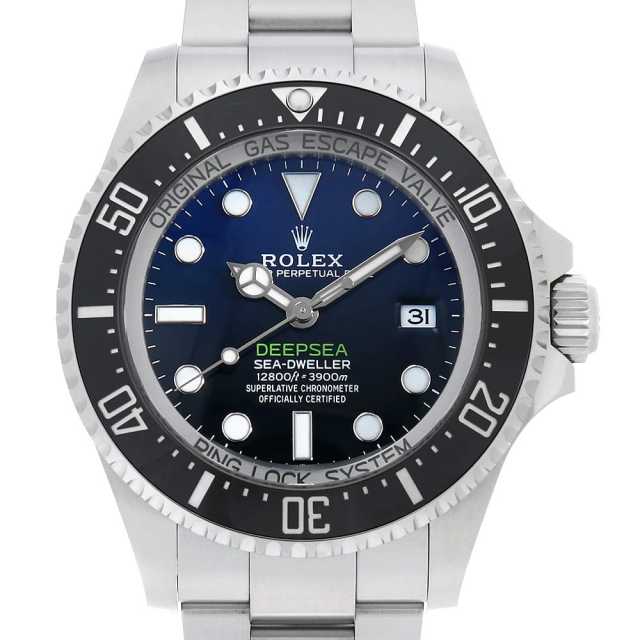 みわく 136660 ブルー ROLEX（ロレックス）ディープシー D-BLUE SEA-DWELLER