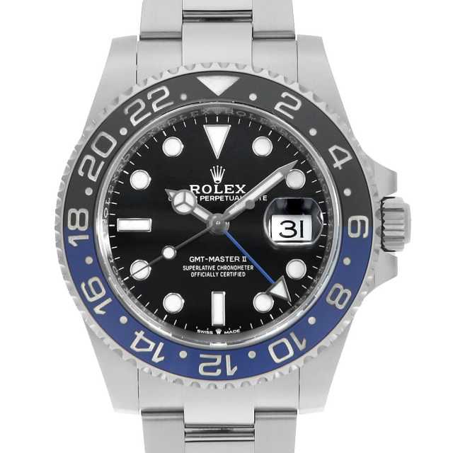 ロレックス GMTマスター 126710BLNR メンズ 中古