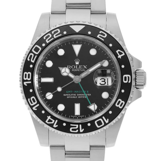 ロレックス GMTマスター 116710LN メンズ 中古