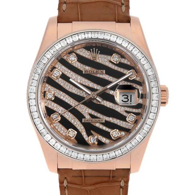 ロレックス デイトジャスト 116185BBR メンズ 中古