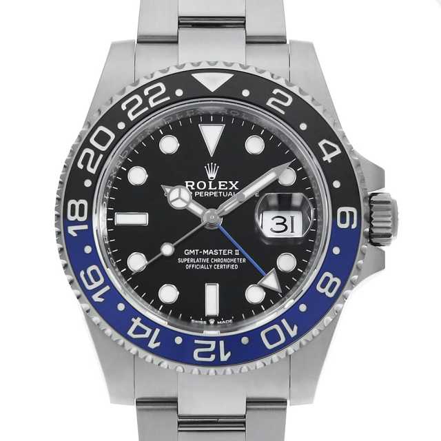 ロレックス GMTマスター 126710BLNR メンズ 中古