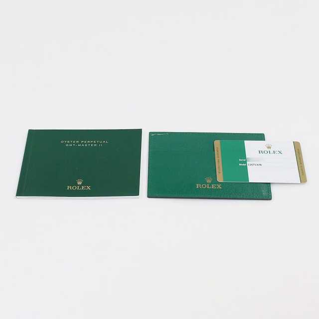 ROLEX GMT Master 116713LN Men's Used