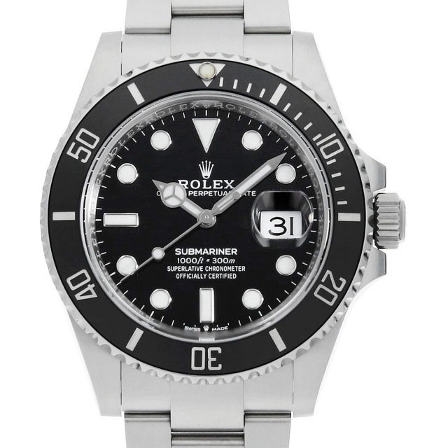 ROLEX Submariner Date 126610LN Black, Random Serial Number, Used Men's Watch