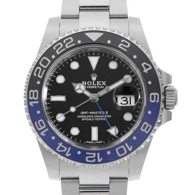 ROLEX GMT Master II 116710BLNR Black, Random Serial Number Used Men's Watch