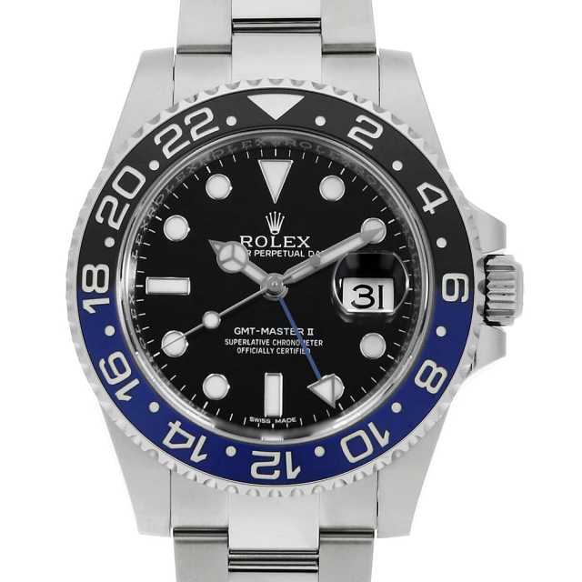 ロレックス GMTマスター 116710BLNR メンズ 中古