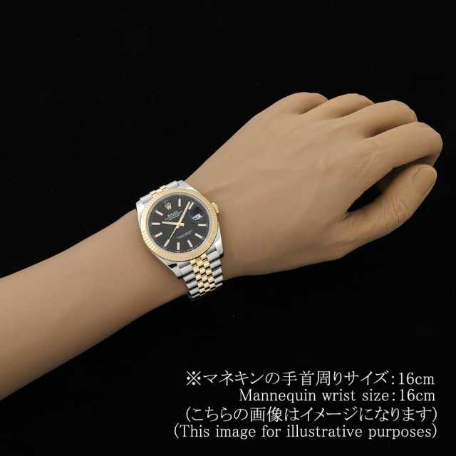 126333 ブラック ROLEX（ロレックス）デイトジャスト 中古 | 東京