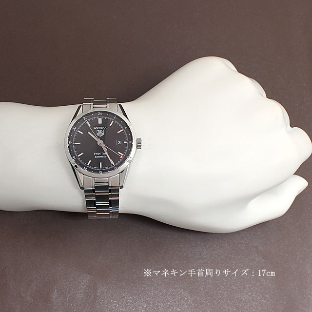 タグホイヤー カレラ ツインタイム キャリバー7 WV2115.BA0787 中古 メンズ