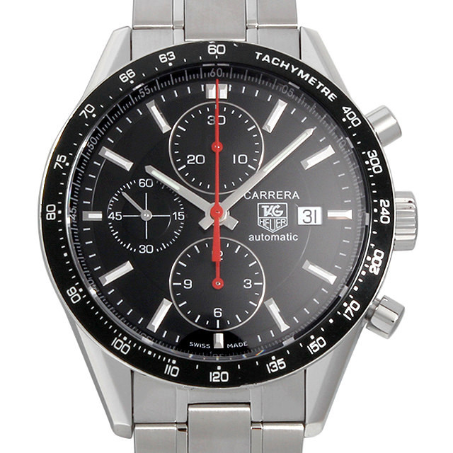 タグホイヤー カレラ タキメーター クロノグラフ CV2014.BA0786 中古 メンズ
