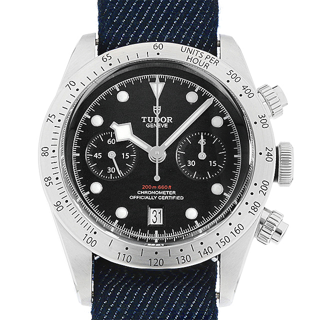 ヘリテージ ブラックベイ クロノグラフ 79350 メイン画像