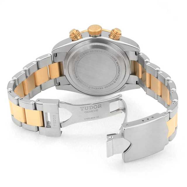 KOZU出品 中古品A【TUDOR】チューダー ヘリテージ ブラックベイ クロノ