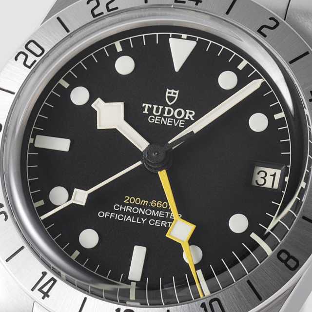 TUDOR チューダー　ブラックベイプロ　美品 チューダー ブラックベイ プロ 79470 レザー×ラバー
