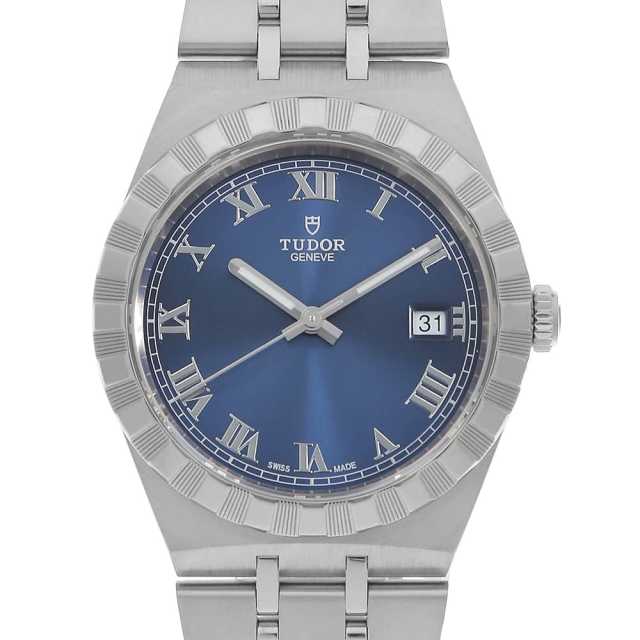 は*ん様 TUDOR 28500 自動巻き 腕時計 28500 ブルー TUDOR（チューダー）ロイヤル 中古 | 東京・大阪の高級