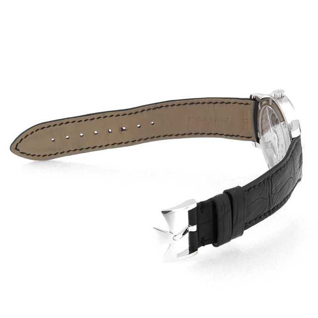 ヴァシュロンコンスタンタン82172 トラディショナル　純正レザーベルト 82172/000G-9383 シルバー VACHERON CONSTANTIN（ヴァシュロン