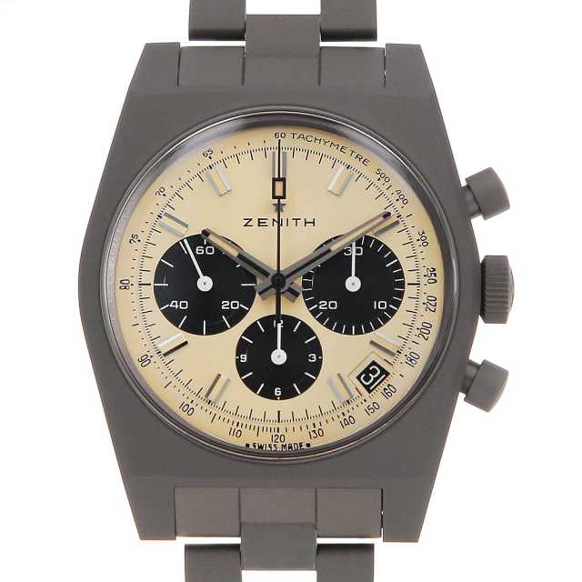 ゼニス クロノマスター 97.L384.400/04.M384 メンズ 中古