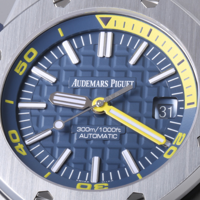 15710ST.OO.A027CA.01 ブルー AUDEMARS PIGUET（オーデマピゲ