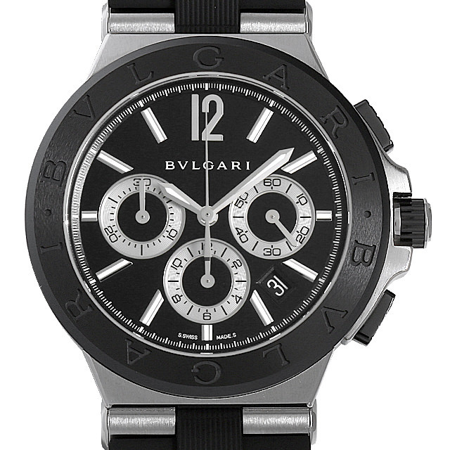 最終出品 BVLGARI セラミックブラック 19号 DG42BSCVDCH BVLGARI（ブルガリ） ディアゴノ セラミック 中古 | 東京