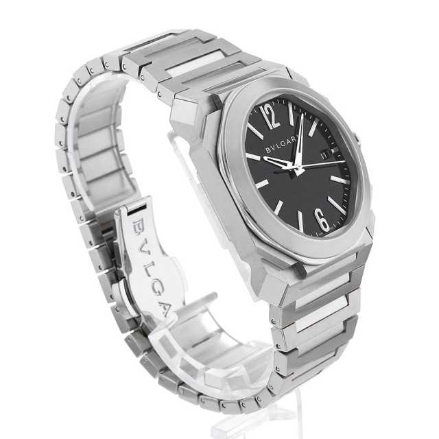 専用です　BVLGARI 時計 付属品有 102104(BGO38BSSD) ブラック BVLGARI（ブルガリ）オクト