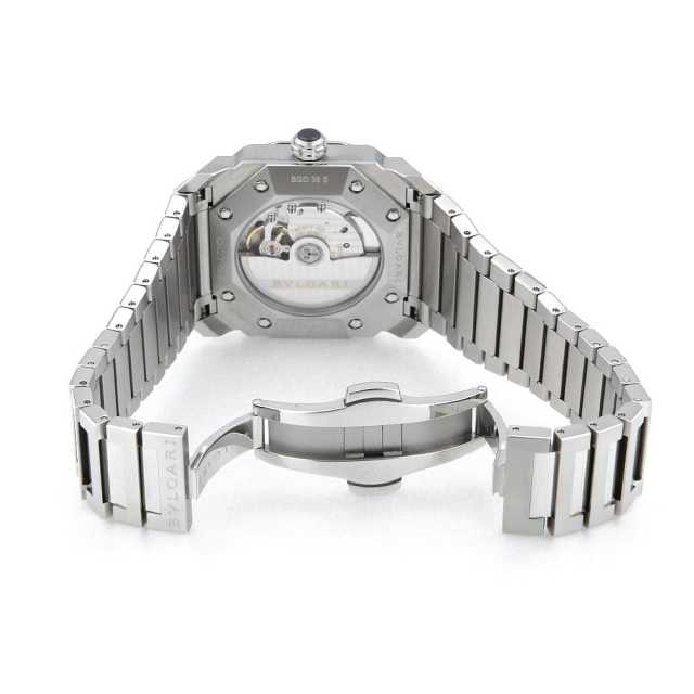 BVLGARI メンズ ソロテンポ 時計 ブルガリ / BVLGARI オクト ソロテンポ BGOP41G ブラック メンズ