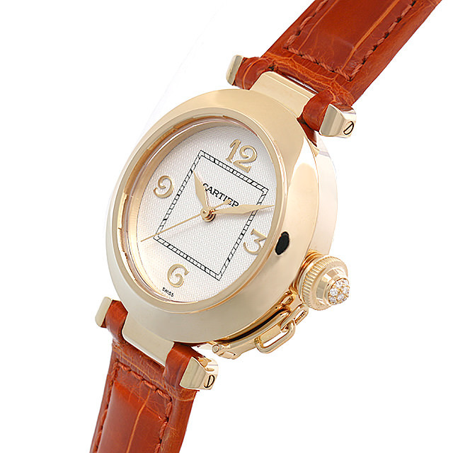 WJ102256 Cartier（カルティエ） パシャ グリッドダイヤ 中古
