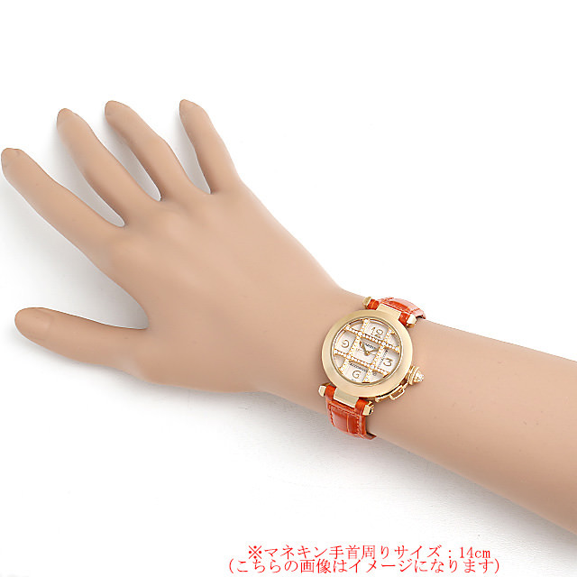 カルティエCARTIER パシャ38mm グリッドダイヤ 18KYG 定価800万
