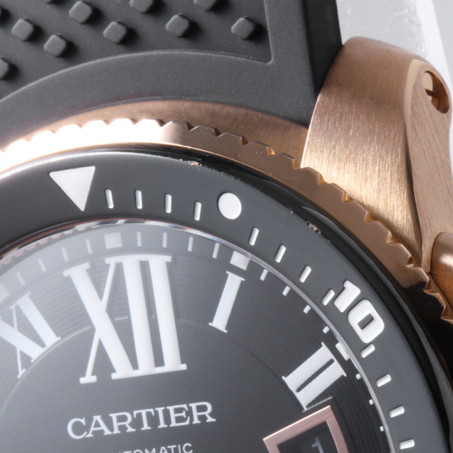 【保証書付】Cartier カリブル ドゥ カルティエ ダイバー 黒文字盤 カルティエ(Cartier) カリブル ドゥ カルティエ ダイバー