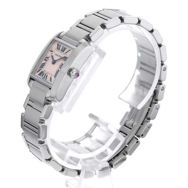 カルティエ タンクフランセーズ W51028Q3 レディース 中古