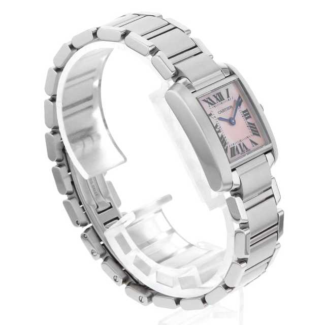 カルティエ タンクフランセーズ W51028Q3 レディース 中古