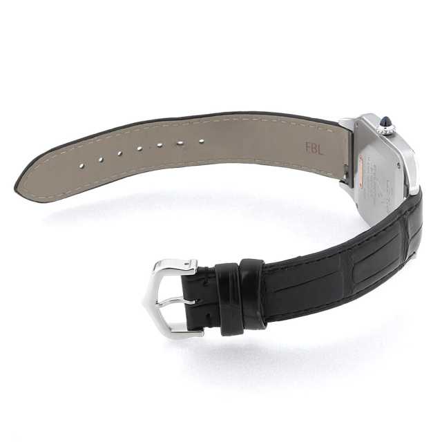 カルティエ 純正サントスデュモンLM用dバックル（スチール）