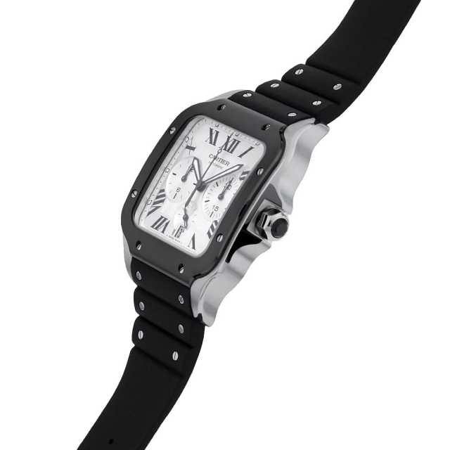 カルティエ サントス WSSA0017 メンズ 中古