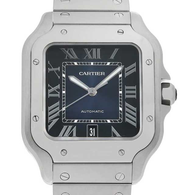 【早い者勝ち・特別おまけ付き】Cartier カルティエ サントス メンズ 時計 サントス ドゥ カルティエ