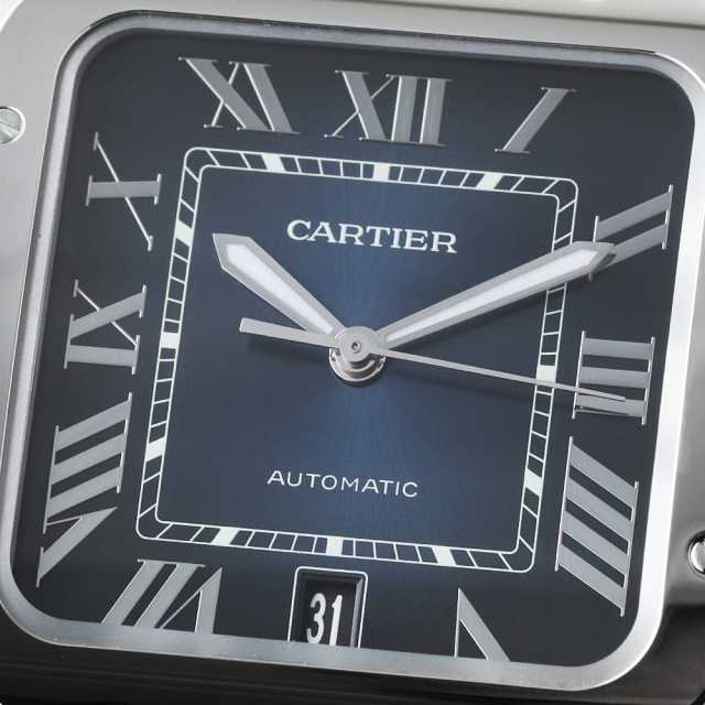 WSSA0030 ブルー Cartier（カルティエ）サントス ドゥ カルテイエ LM